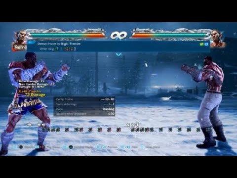Fahkumram WS+2,4,4 2nd Hit Only Combo Season 4.22 TEKKEN™7_20211118103247