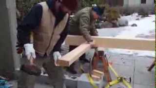 Japanese Gate Installation: Nuki