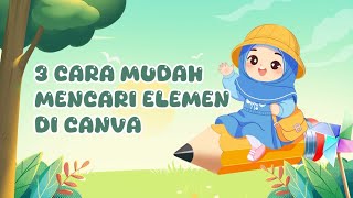 3 Cara Mencari Elemen di Canva