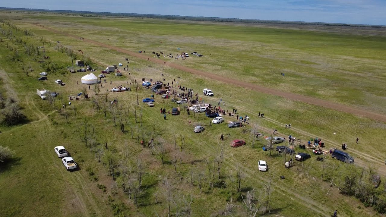 Коловертное ауылы тұрғындары мен түлектері ұйымдастырған дала қызықтары. (10.05.2025)