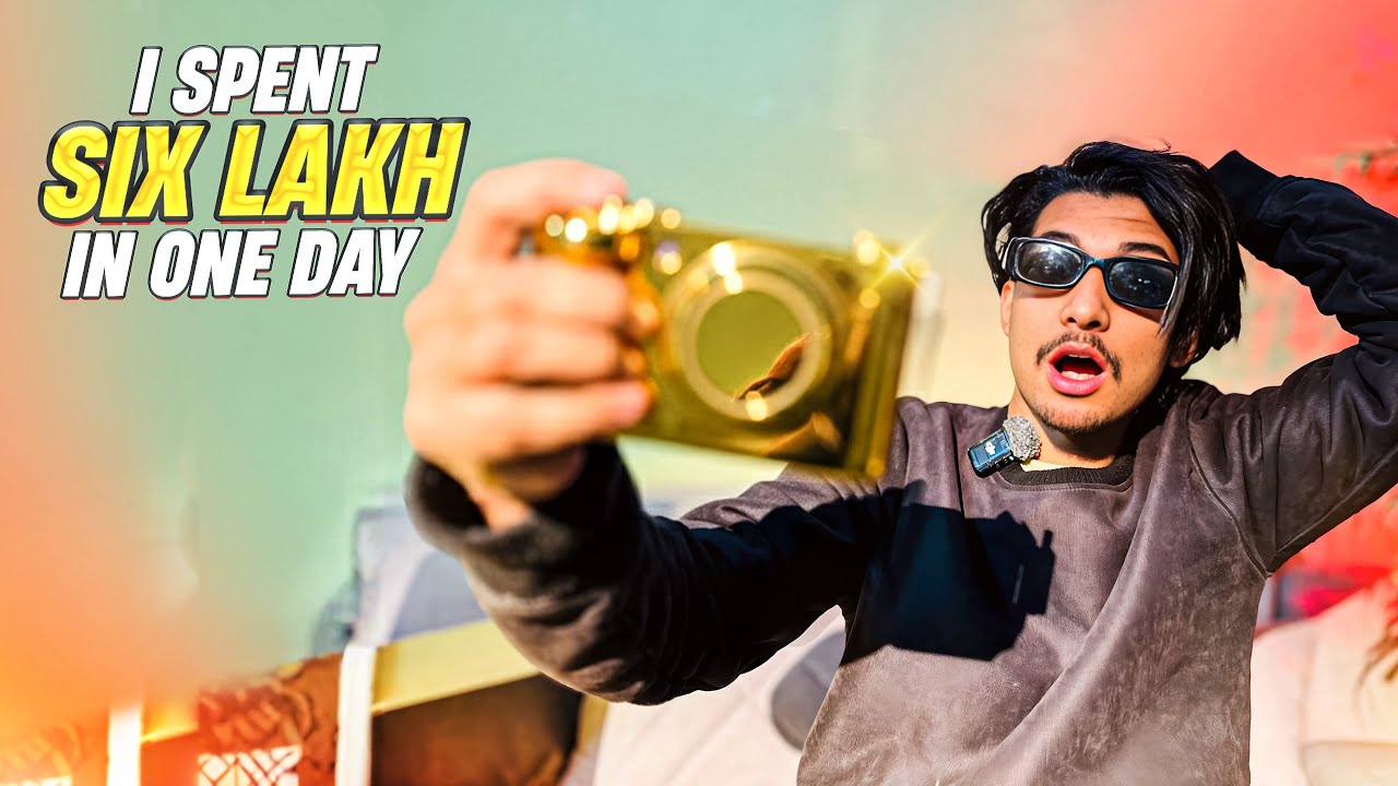 I SPENT Rs.600,000 IN ONE DAY | @Ganesh_GD