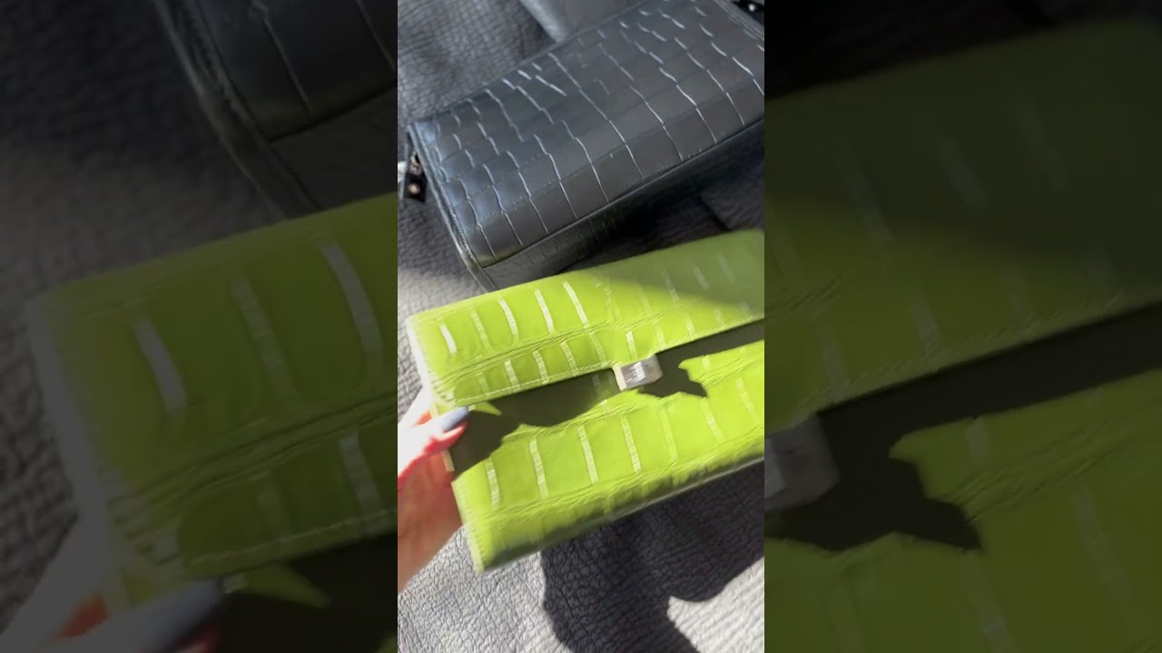 Сумка из крокодила🤗 -25% на все экзотические изделия до конца недели🥰