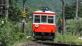 【2025年8月5日運転】小田急箱根 モハ2形 108号 試運転（車輪交換） 箱根登山電車（箱根登山鉄道）
