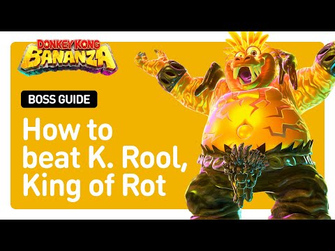 Donkey Kong Bananza K Rool King Of Rot Boss Fight Made EASY Best Strategy Tips Boss Guide 