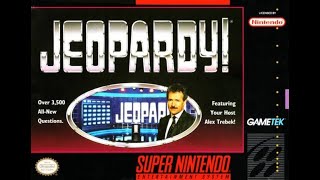 SNES Jeopardy! 4th Run Game #1