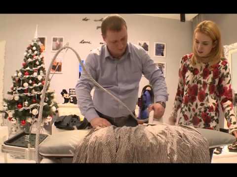 Презентация швейцарской гладильной системы Laura Star от салона магазина Умная Кухня в бутике 269