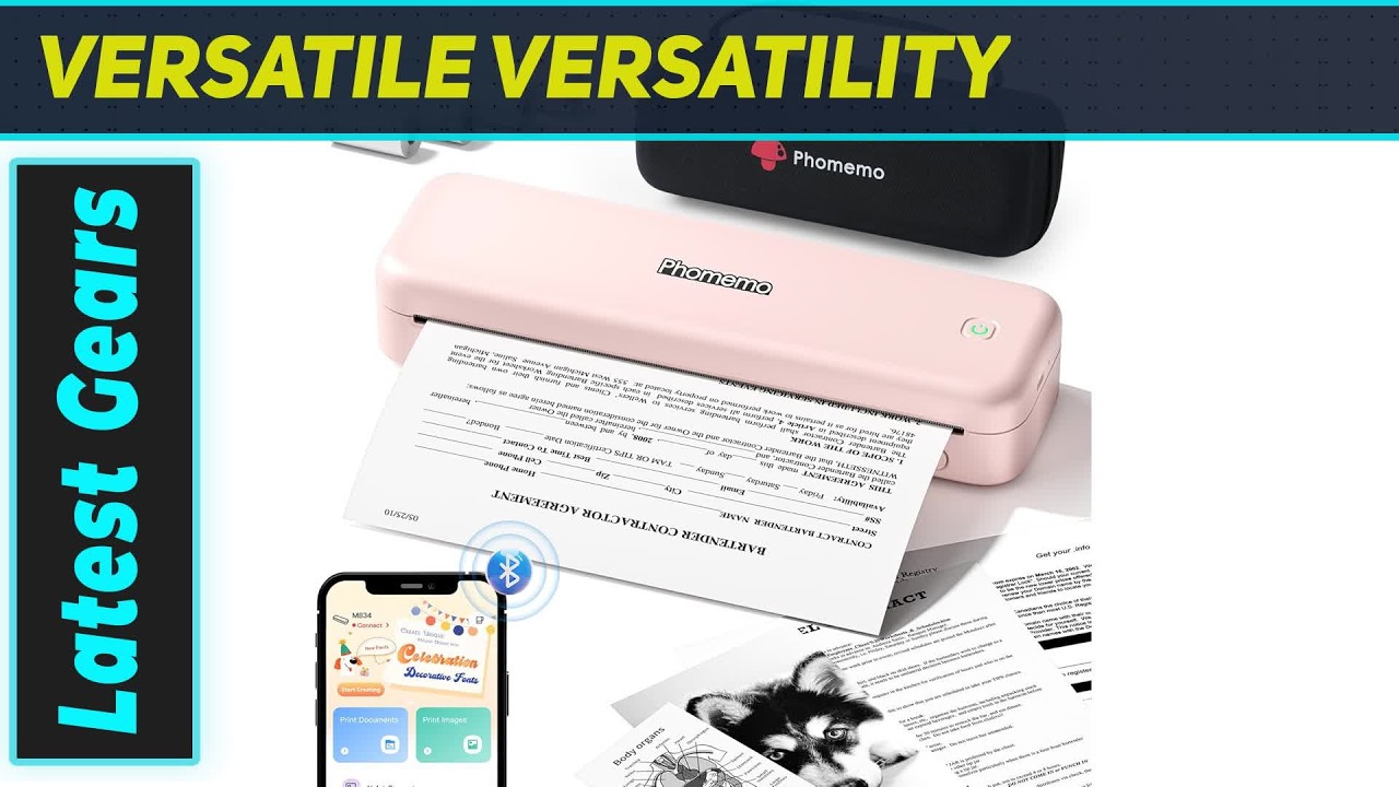 Phomemo M834: The Portable Printer That Changes Everything! - YouTube