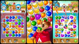 Fruit Juice Candy Crushing Jam Gameplay Video for Android Mobile screenshot 3