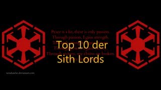 Top 10 Sith-Lords (Dark Force User) [2013] Full HD
