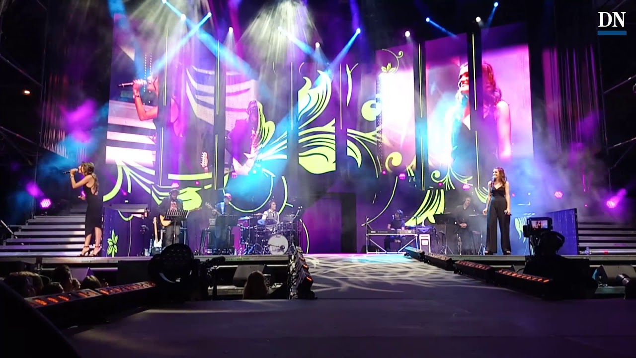 Primera actuación de Amaia Romero en el concierto de OT en Pamplona