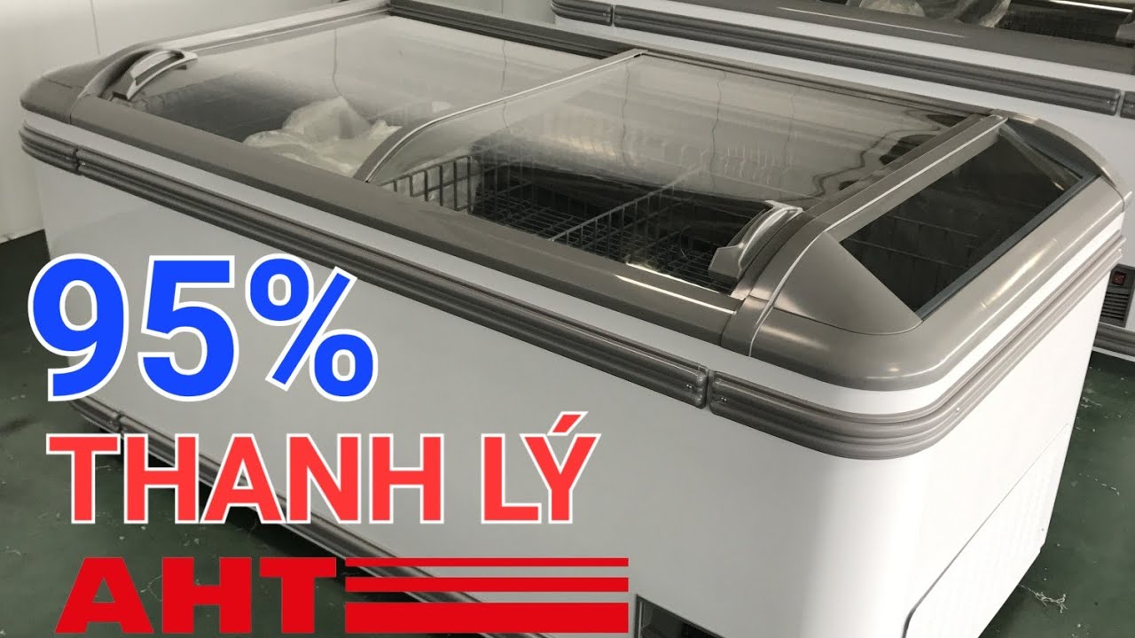 Bán thanh lý và cho thuê tủ đông kính cong AHT /... - youtube