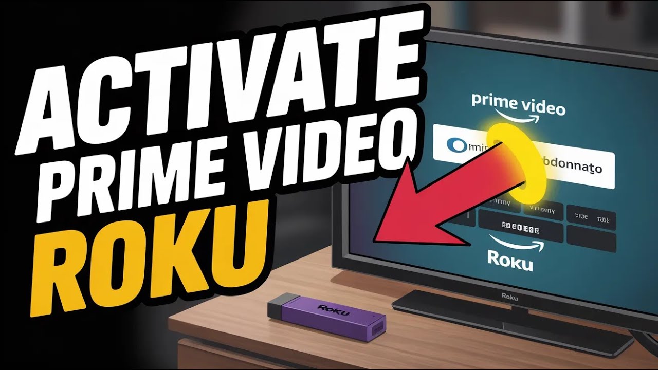 How to activate Prime Video on Roku Stick - Step by Step - YouTube