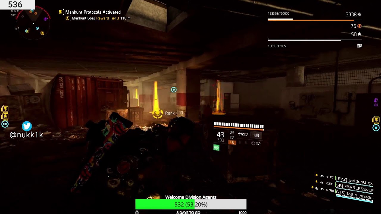 The Division 2 PVP Exotic Component Farm Best DZ Build Darkzone After Hours - PVE Journey 7 SHD 3329