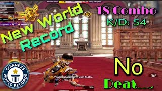 New World Record - No Deaths In King Of Gun Game Mode | Get 18 Combo | KD:54 In 3 Match |Pubg Mobile