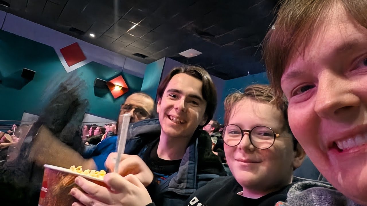 Stranger Things in the theater/dinner out