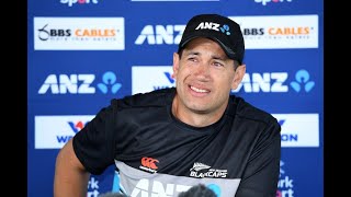 Ross Taylor Announces International Retirement - Full Press Conference