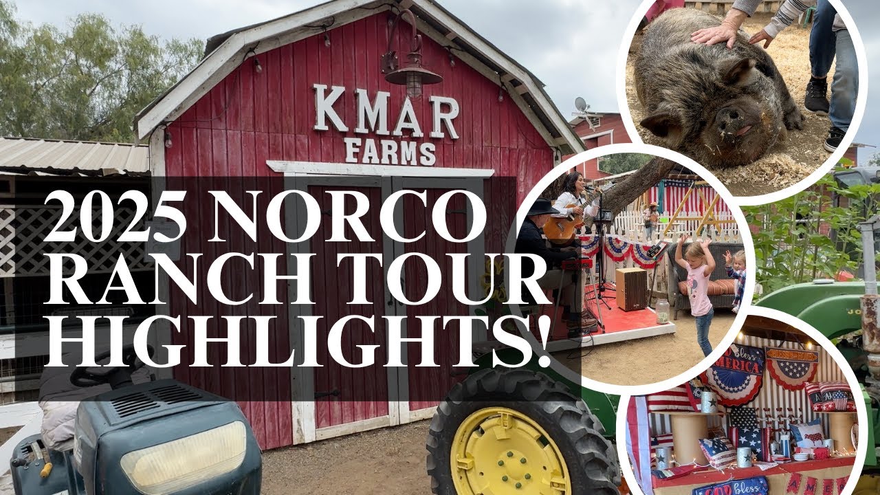 Norco Ranch Tour Highlights at Kmar Farms!