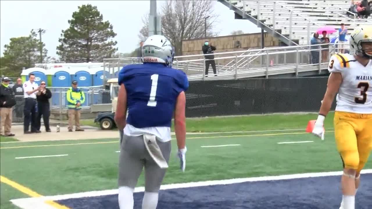 Saint Francis falls to Marian