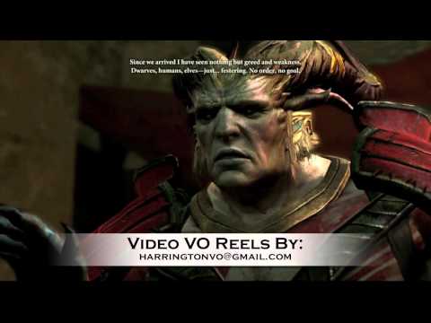 VO Reels by harringtonvo (Rick Wasserman Animation/Gaming VO)