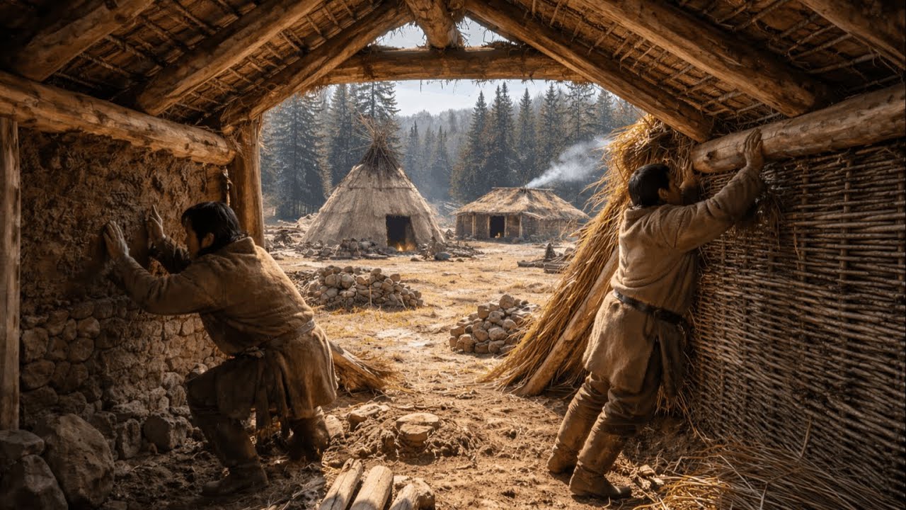How Native American Tribes Built Villages Using Only Natural Materials