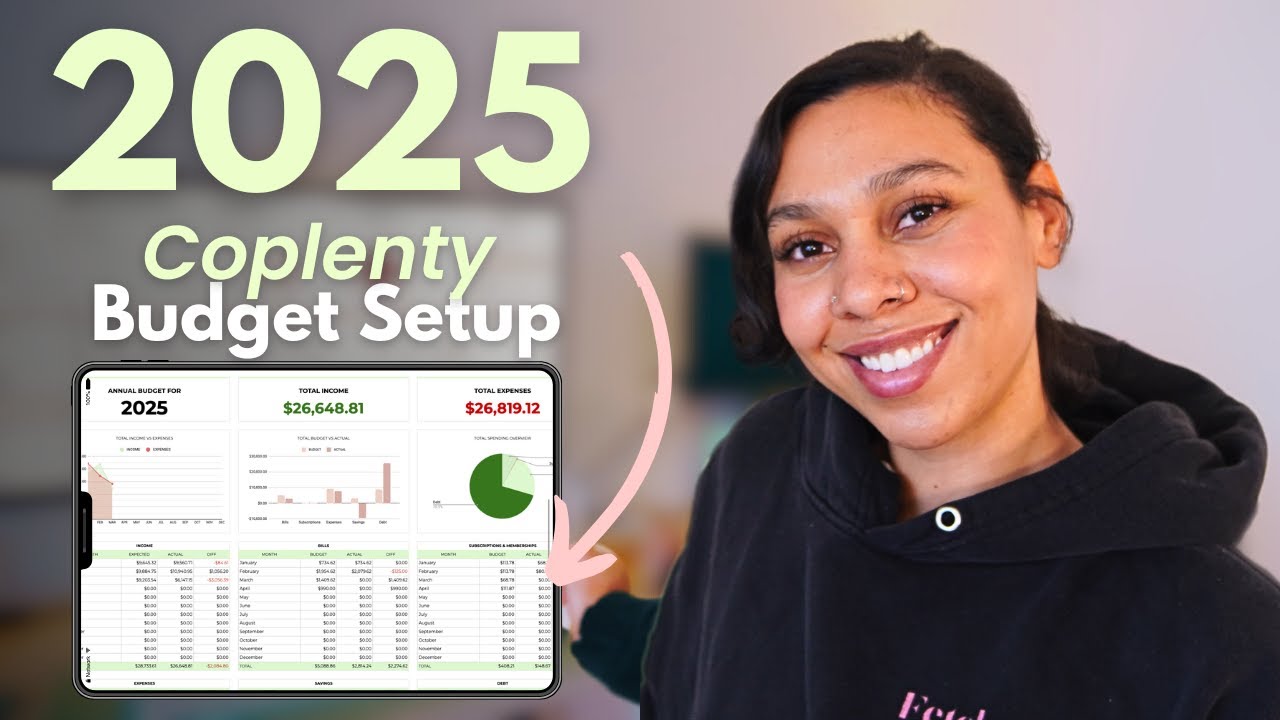 💸 Yearly Budget Setup: Upgrade My Financial Tracker With Me!