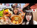 다래끼와 함께한 도쿄여행🤣 SNS 맛집 투어와 복권 체험하기! : 시부야전망대, 매운라멘, 아이엠도넛, 로스트비프 덮밥 : 일본 먹방 vlog
