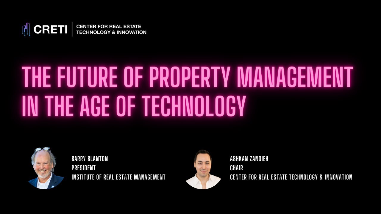 The Future of Property Management In The Age of Technology With Barry Blanton of IREM