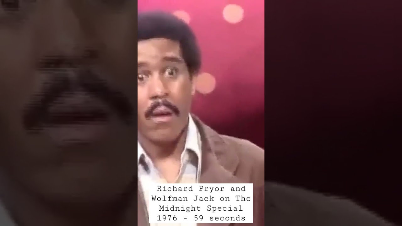 Wolfman Jack on The Midnight Special | Richard Pryor
