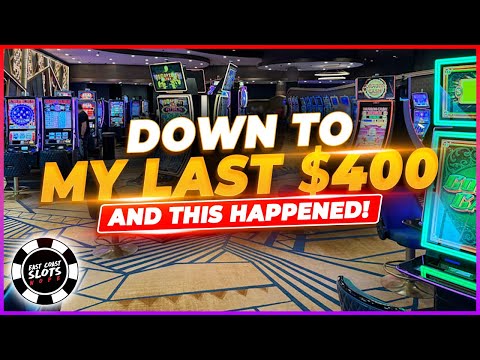 The Handpay Comeback Is Real *Foxwoods ~ Ep.3