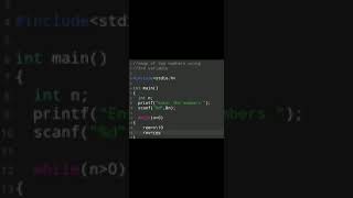 #26 | C programming Basics | Coding Exercise27  #shorts #clanguage