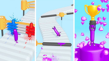 Wacky Run - Level 1-2 - Gameplay Android/IOS