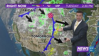 Two cold fronts to hit with rain and cooler air | Forecast October 3-4, 2023