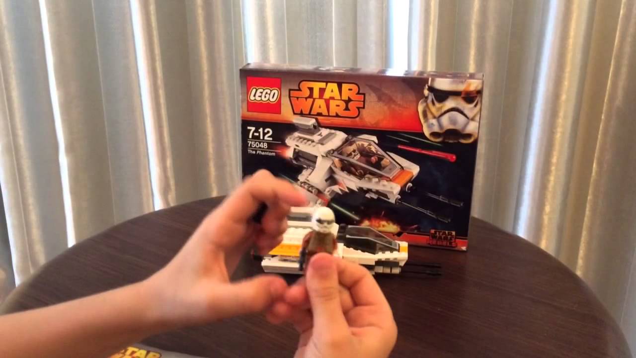 Краткий обзор набора Lego Star Wars 75048 The Phantom (Фантом)