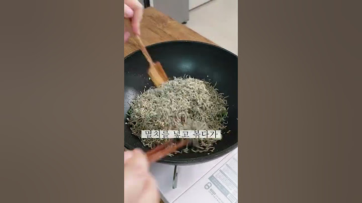 멸치볶음 초간단 맛깔스런 밥도둑 반찬 #Shorts