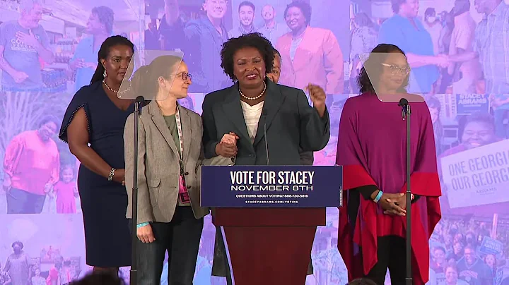 Stacey Abrams delivers concession speech in 2022 Georgia governor race