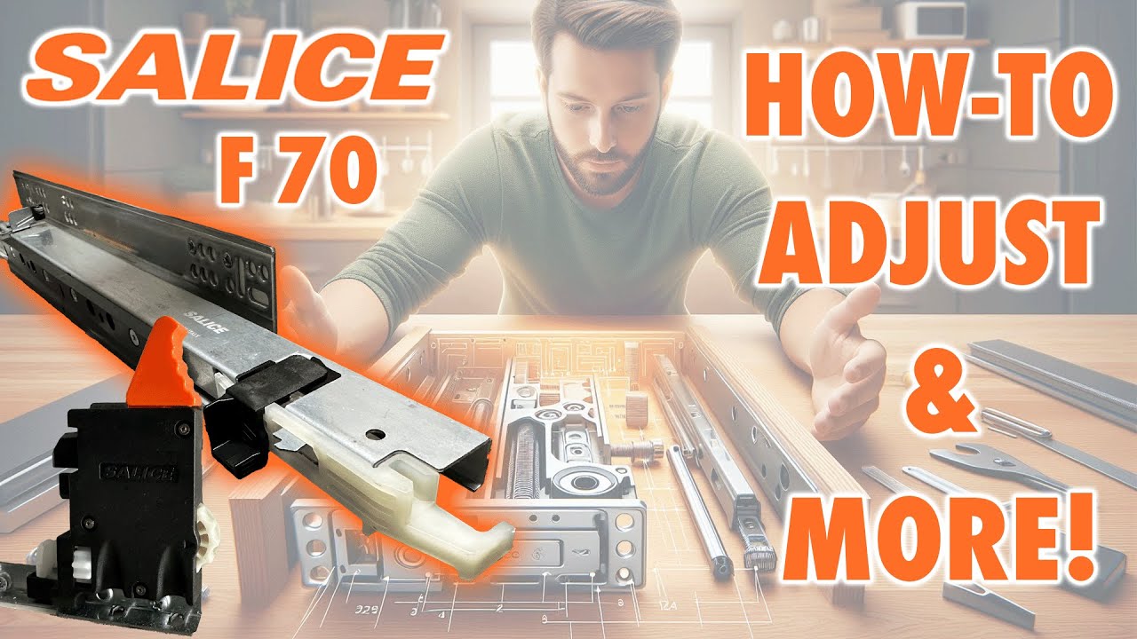 Hows to Adjust Undermount Darwer Slides  -Salice F70