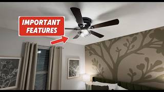 Do NOT miss the important features of this ceiling fan