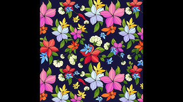 Flower Pattern Zen Color Paint by Numbers app #relaxing #coloring #fun #spring