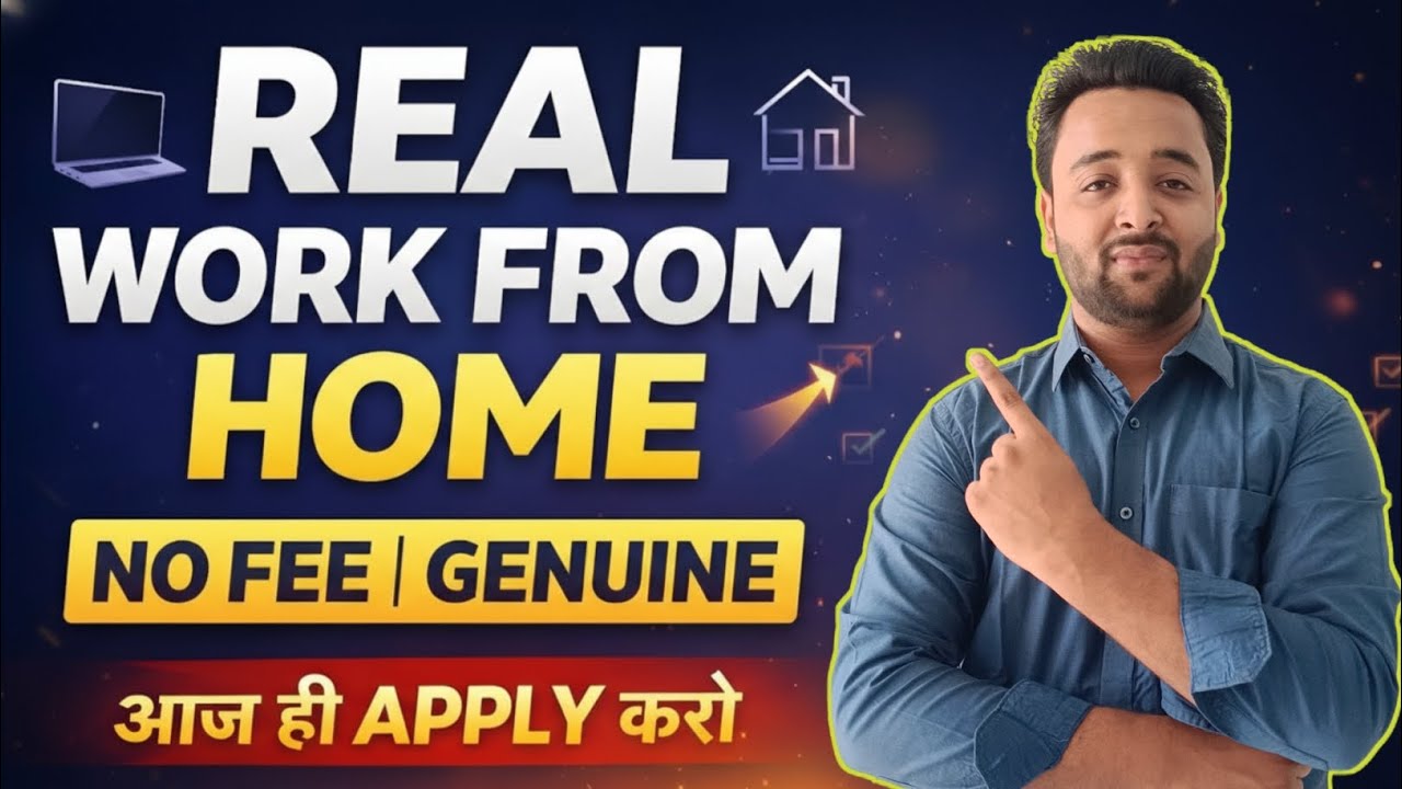 ⭕ Work From Home Jobs 2025 | 12th Pass Job | Online Jobs At Home | Verified WFH Jobs