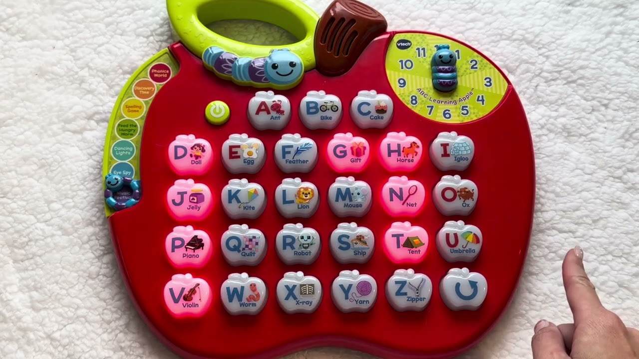 Happy Owl Toy Showing | VTech ABC Learning Apple - Music | 兒童