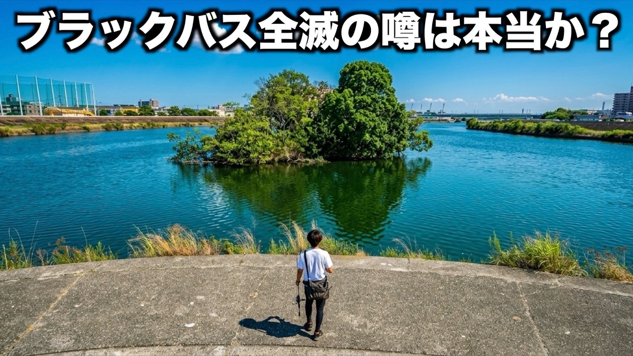 『20年前に入れ食いだった川』バス全滅の噂は本当なのか調査してみると‥