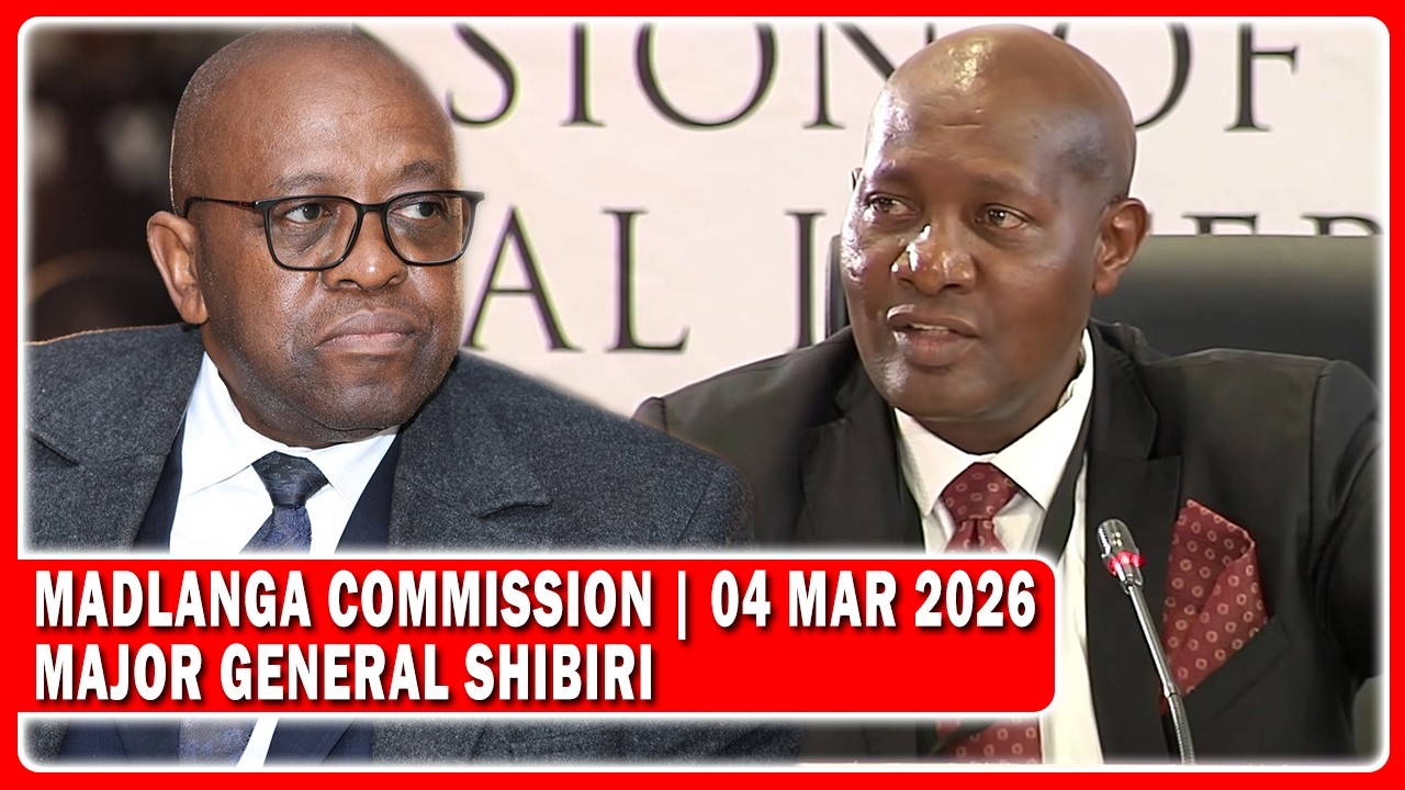 Madlanga Commission Evidence By Suspended Major General Shibiri