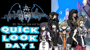 NEO: The World Ends with You Day 1 Demo (No Commentary)