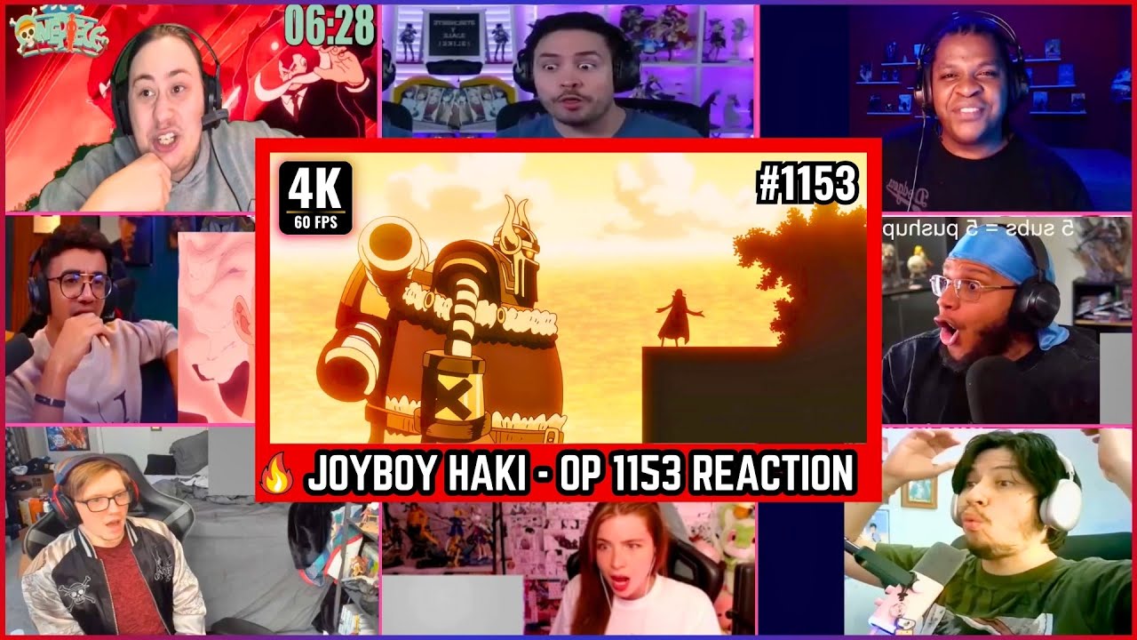 One Piece Episode 1153 Reaction Mashup - ワンピース 第1153話 リアクションマッシュアップ 
