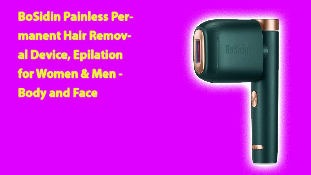 Painless Permanent Hair Removal Device YouTube