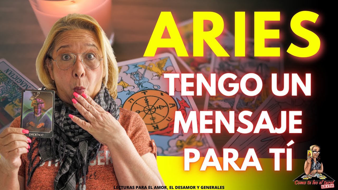 ARIES! SE DIÓ CUENTA DE ALGO! NI TE IMAGINAS AHORA LO QUE PASARÁ! TU ...