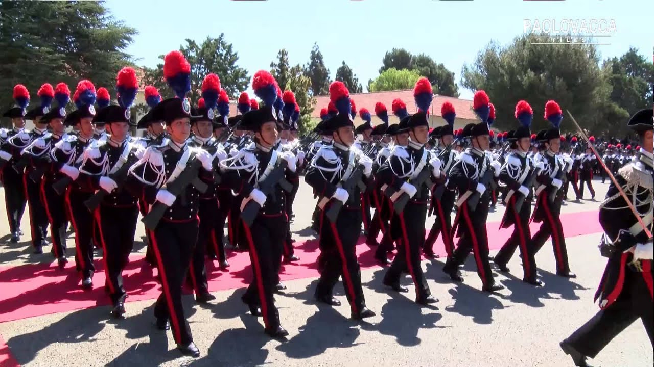 BRIGATA SASSARI: BANDA SUONA PER GIURAMENTO 131° CORSO ALLIEVI CARABINIERI