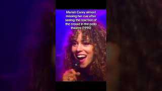 When Mariah Carey missed her cue to sing since she was shocked #mariahcarey cr: thesupremesongbird