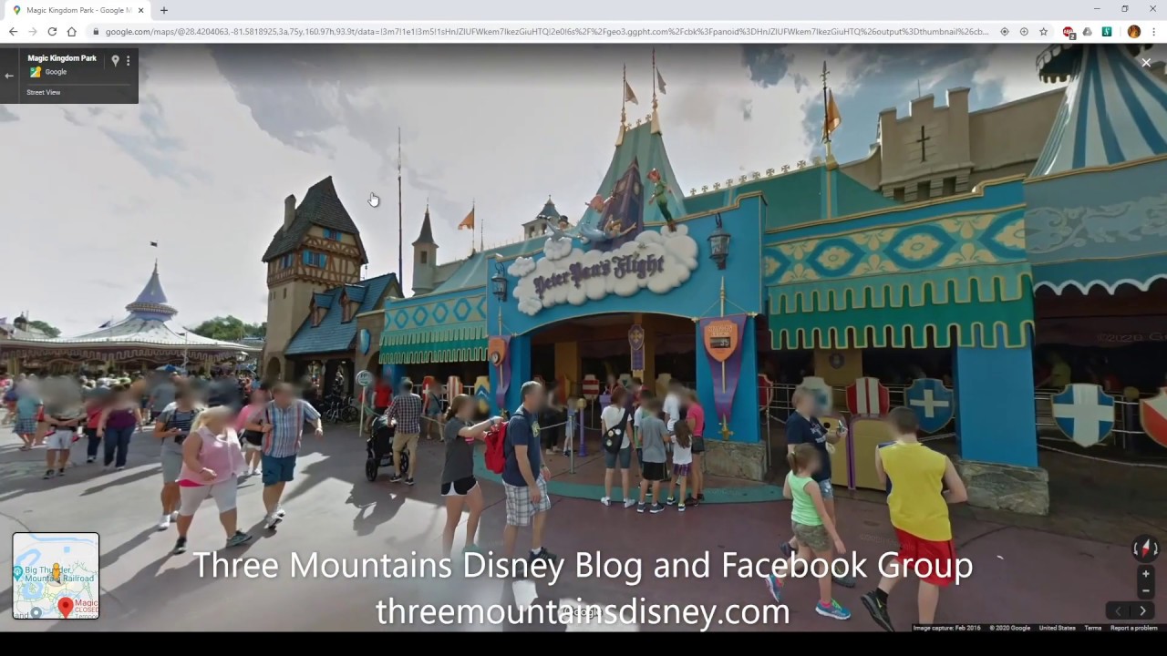 How-To: "Walk" Around the Disney Parks with Google Maps and 360-Degree Views!