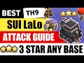 Th9 Golem Lavaloon Attack - Best Town Hall 9 War Attack Strategy 2023